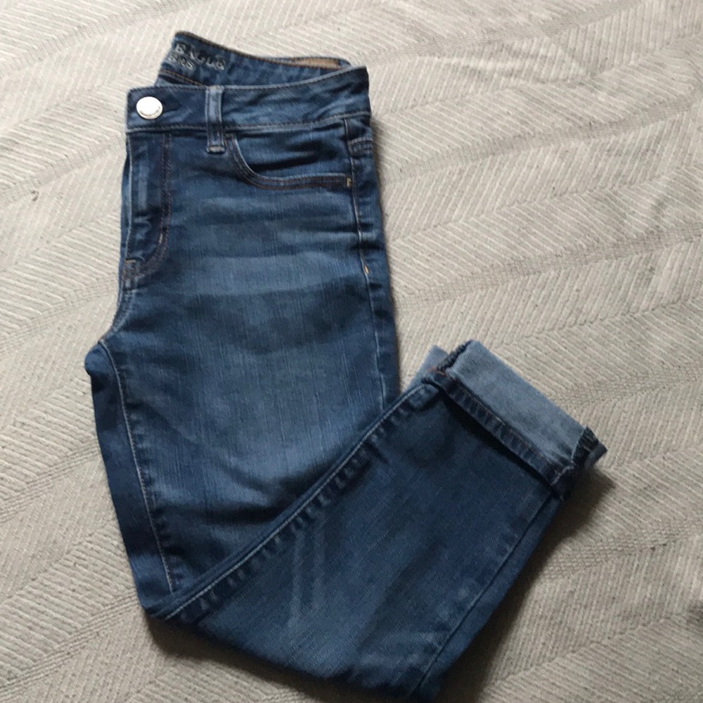 High-Rise super Stretchy Crop Jegging AE